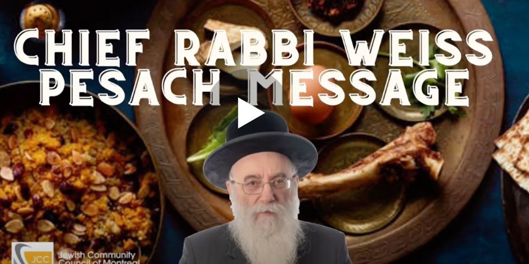 video-rabbi-weiss-passover-message